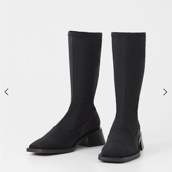 Vagabond Blanca Stretch Boot Black Size 36 - Picture 5 of 14
